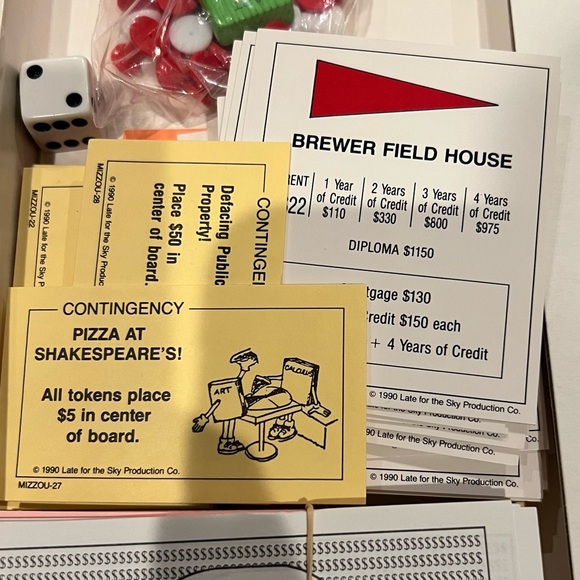 Mizzouopoly | Vintage Mizzou Monopoly Game | Never played! - Picture 4 of 10